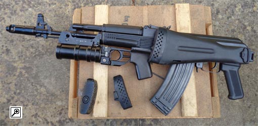 AK74M recoil pad