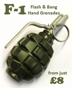 F-1 RGD-5 airsoft grenades pyrotechnics