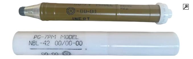 INERT OG-7 grenade