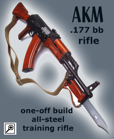 AK47 AK74 rifles and accessories