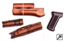 AKM lamianted plywood hand guards