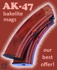 AK47 bakelite magazines