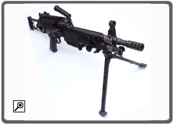 FN MINIMI M249 LMG deactivated