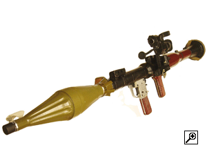 RPG-7 grenade launcher deactivated