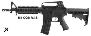 M4A1 CQB SHORT BARREL Co2 177 air rifle