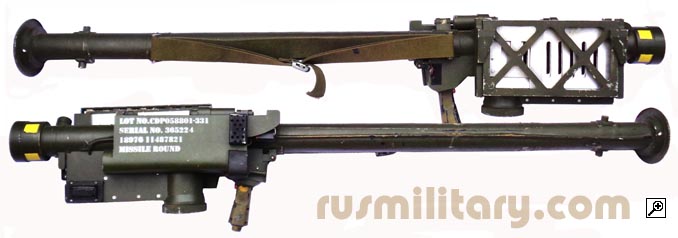 STINGER FIM-92 missile launcher