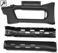 Russian SVD TIGR polymer stock set